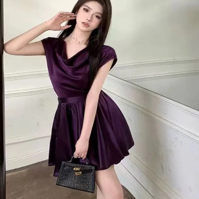 Skirt 2 Pieces Sets for Women Sexy Short Sleeve Slim Fit Lightly Cooked Chic and Elegant New Matching Casual Jacket Woman Outfit