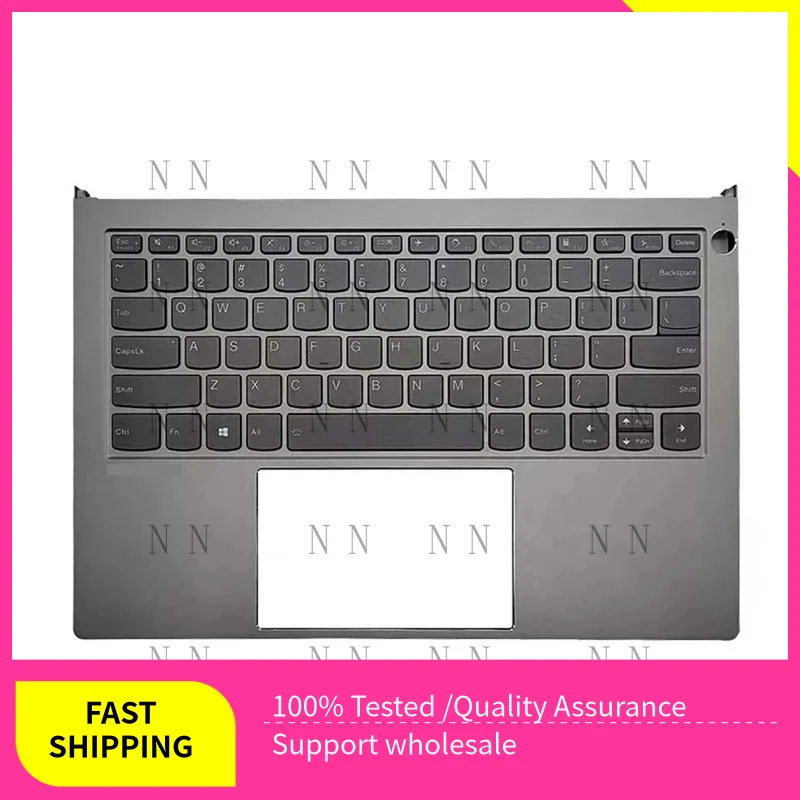 

YUZG Laptop Keyboard for Lenovo ThinkBook 14P G2 ACH 2021 US Gray Cover