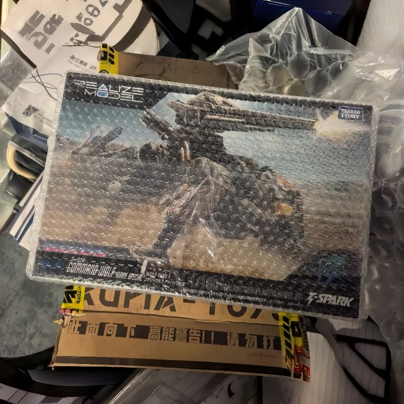 In Stock T‑Spark Rmz‑008 Command Wolf Albein 1/100 Zoids Assembly Mecha Model Kit In Stock Collectible Hobby Display Toy - view 2