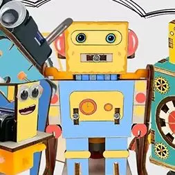 

3D пазлы робот строительство инженерные модели набор творческий DIY деревянная модель игрушка детский физический научный эксперимент STEM эксперимент