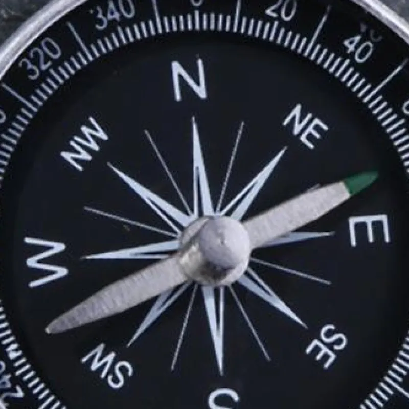 Portable Aluminum Emergency Compass Outdoor Survival Compass Tool G44-2