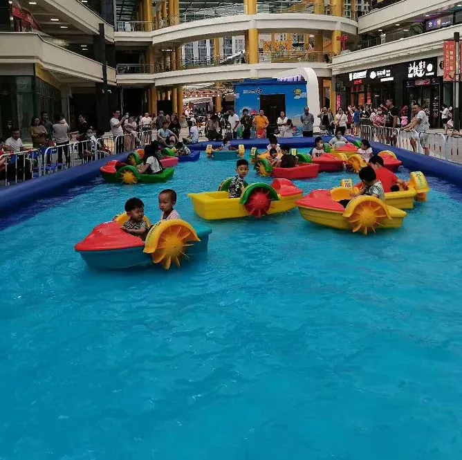 

Amusement Park Paddle Pedal Boat Kids Water Toys Boat for Water Pool