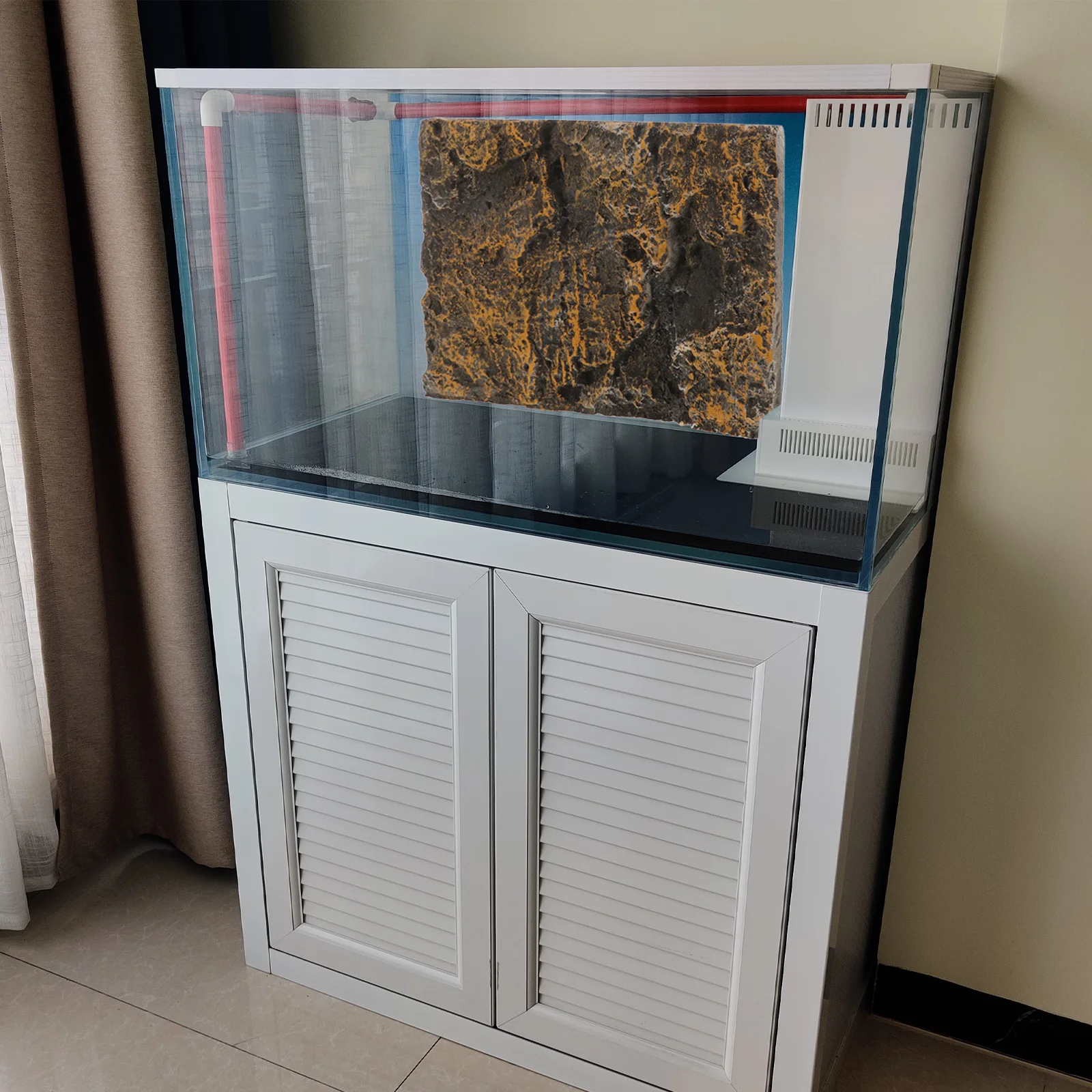

Rock Decorative Panels 45x28cm 3D Aquarium Background Terrarium Reptile Tank Fish Tank Backdrop Landscape Board Pet Supplies