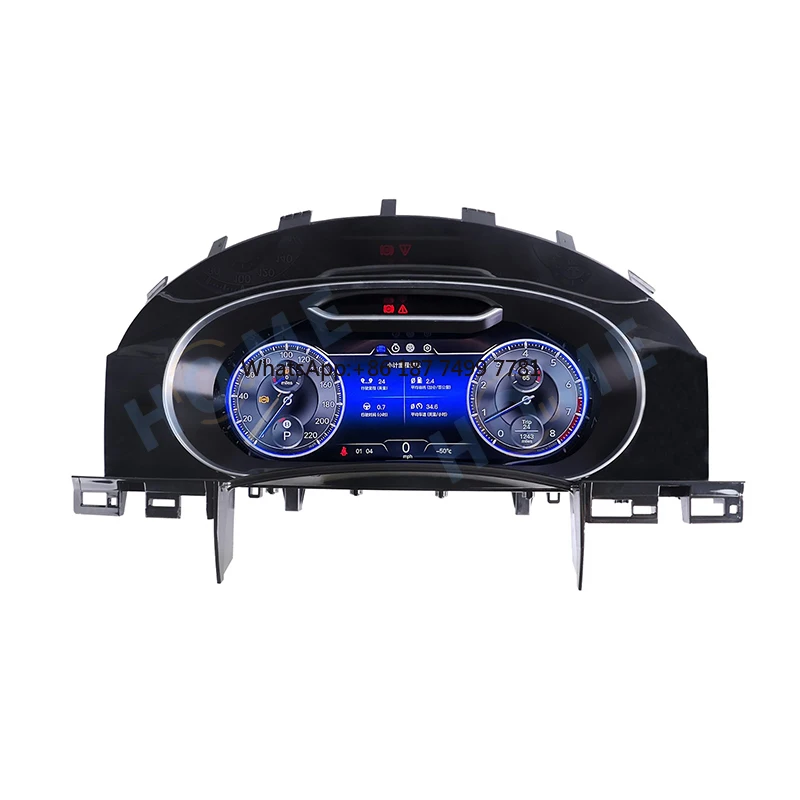 

Linux System 12.3 Inch Car Lcd Instrument Cluster Digital Speedometers Dashboard for .Touareg 2003-2010