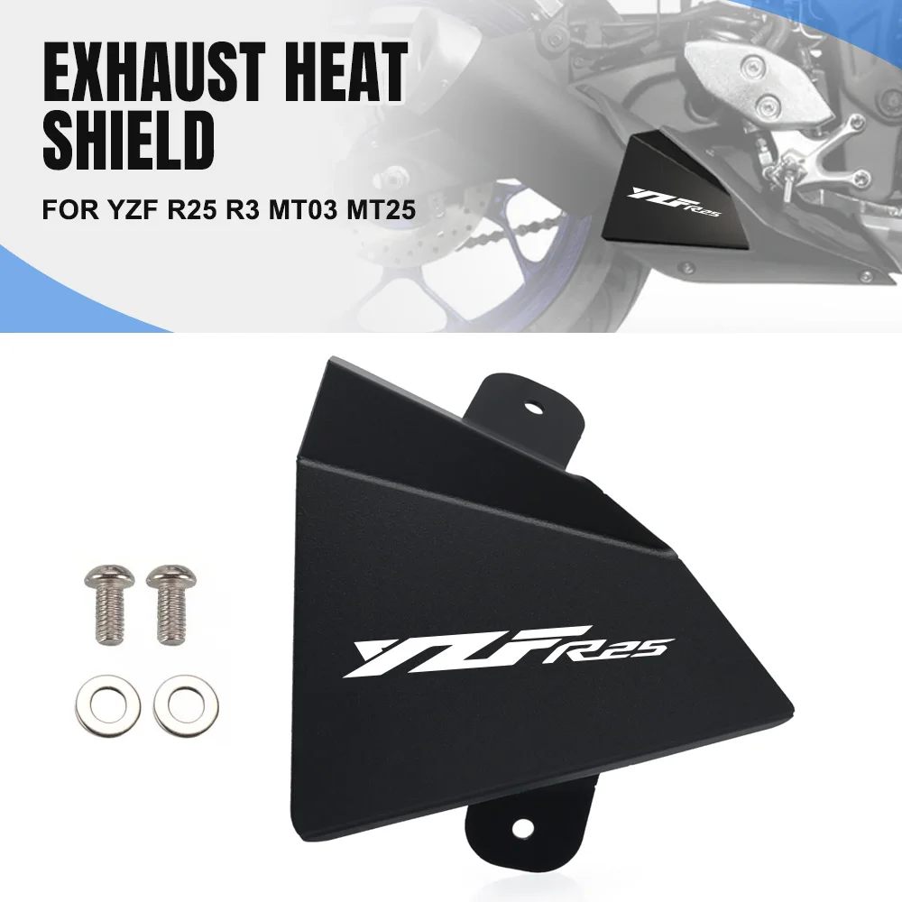 

Motorcycle Exhaust Pipes Protection Cover Anti-Scald Guard For YAMAHA YZF R25 YZF R3 YZFR3 YZFR25 MT-03 MT-25 MT03 MT25 2024