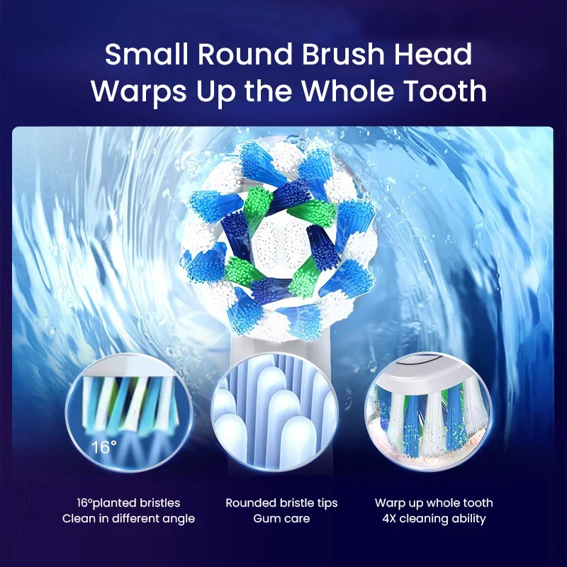 Oral B Ultra pro 4 Electric Toothbrush Sonic Clean Teeth 5 Brushing Modes With Pressure sensor abd Timer Inductive Charge Brush