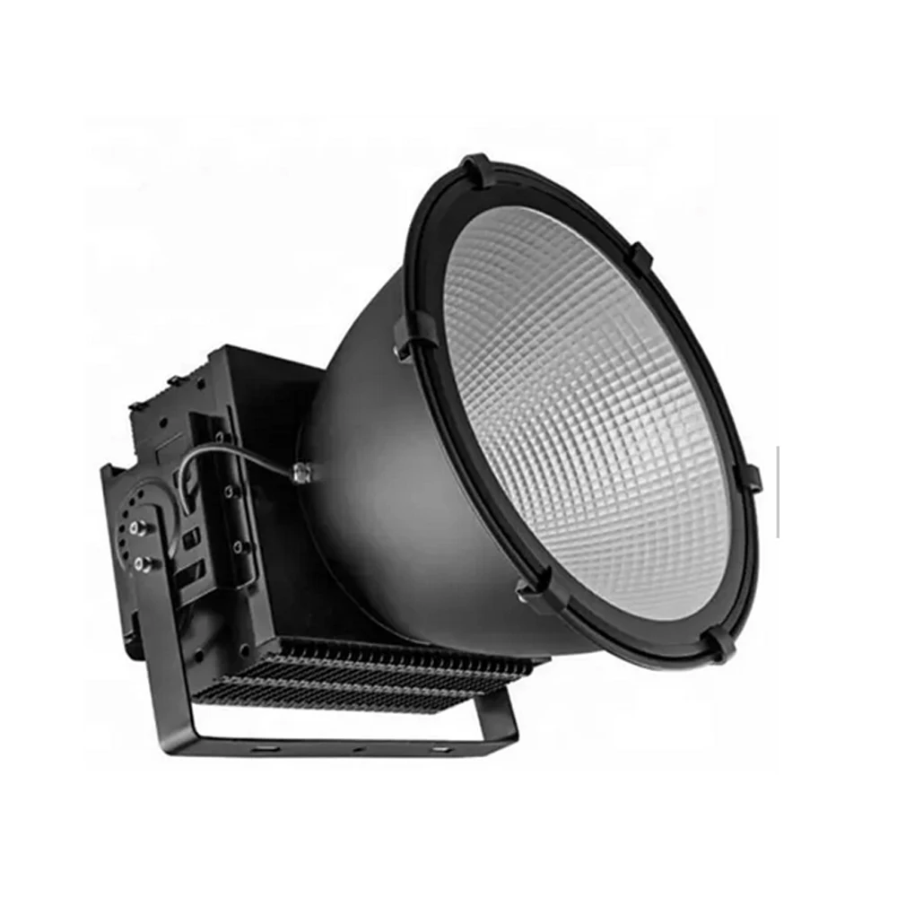 Led 500w Smd Engineering Construction Waterproof Spotlight Round Stadium Spot Flood Light Tower Crane Lamp