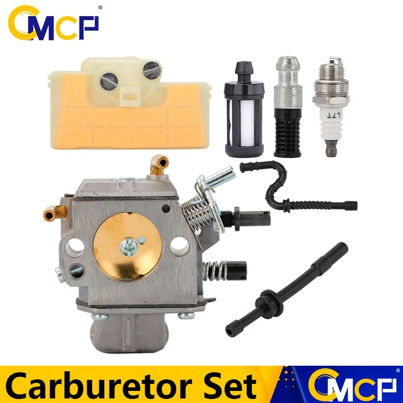 

CMCP Caburetor Set for Stihl 029 039 MS290 MS390 MS310 Air Filter Oil Line Chainsaw Carburetor Carb