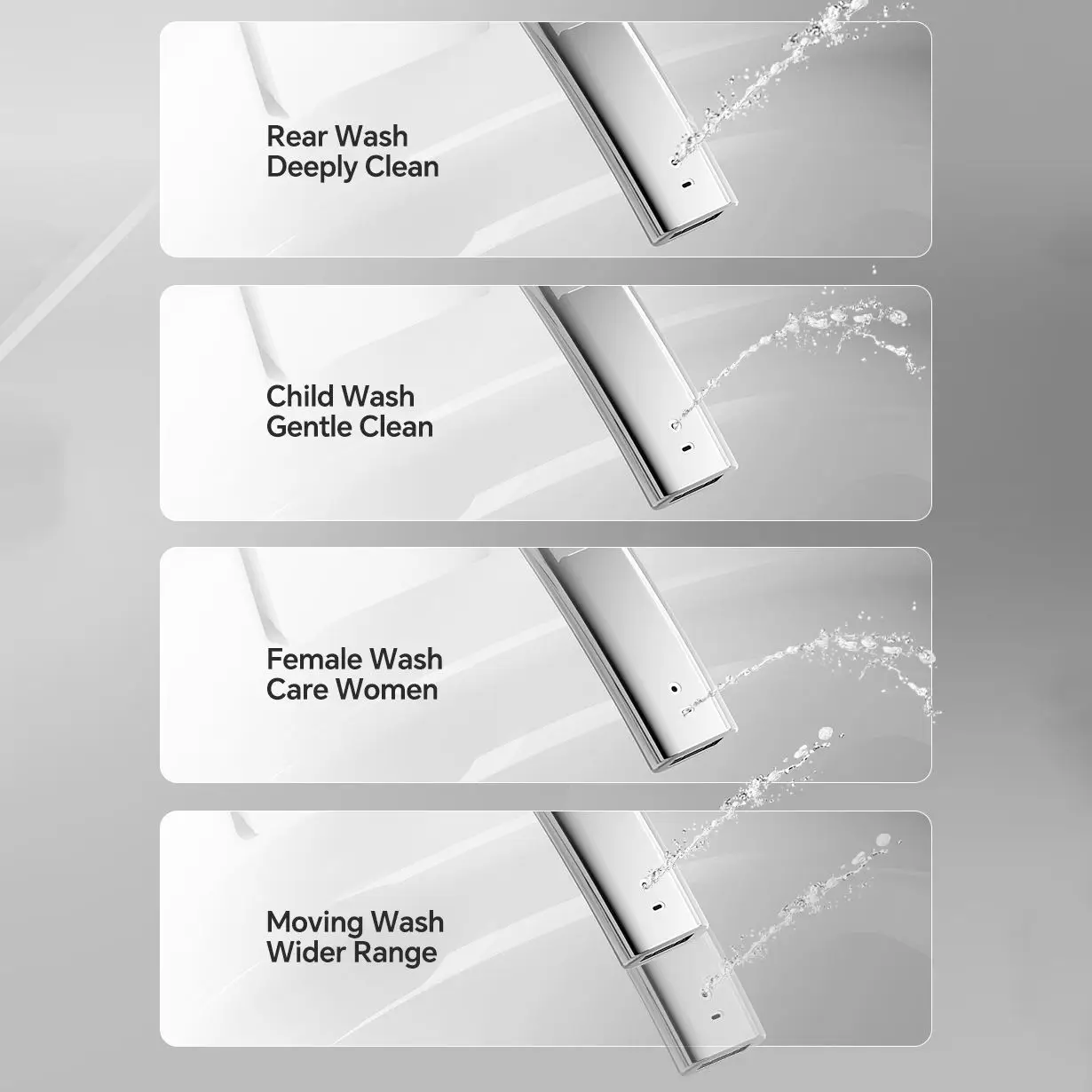 Modern Design American European Sanitary Ware Back to Wall Mount Intelligent Toilet Ceramic Wall Hung Smart Toilet for Hotel