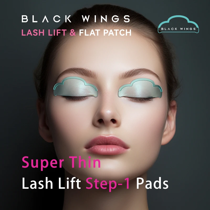 BLACKWINGS Korean Silicone Pre-Softening Shields 1PC Lash Lift Softening Pads for Keratin Treatment