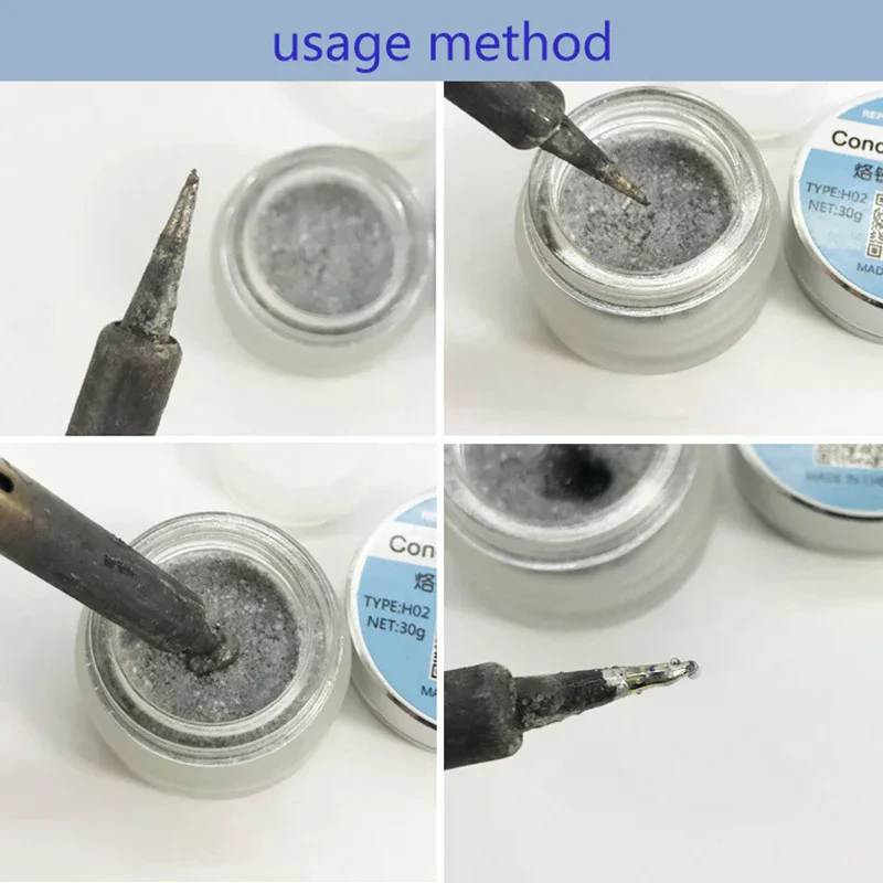 Soldering Tip Resurrection Paste Repairs The Solder Tip To Remove The Oxide Layer