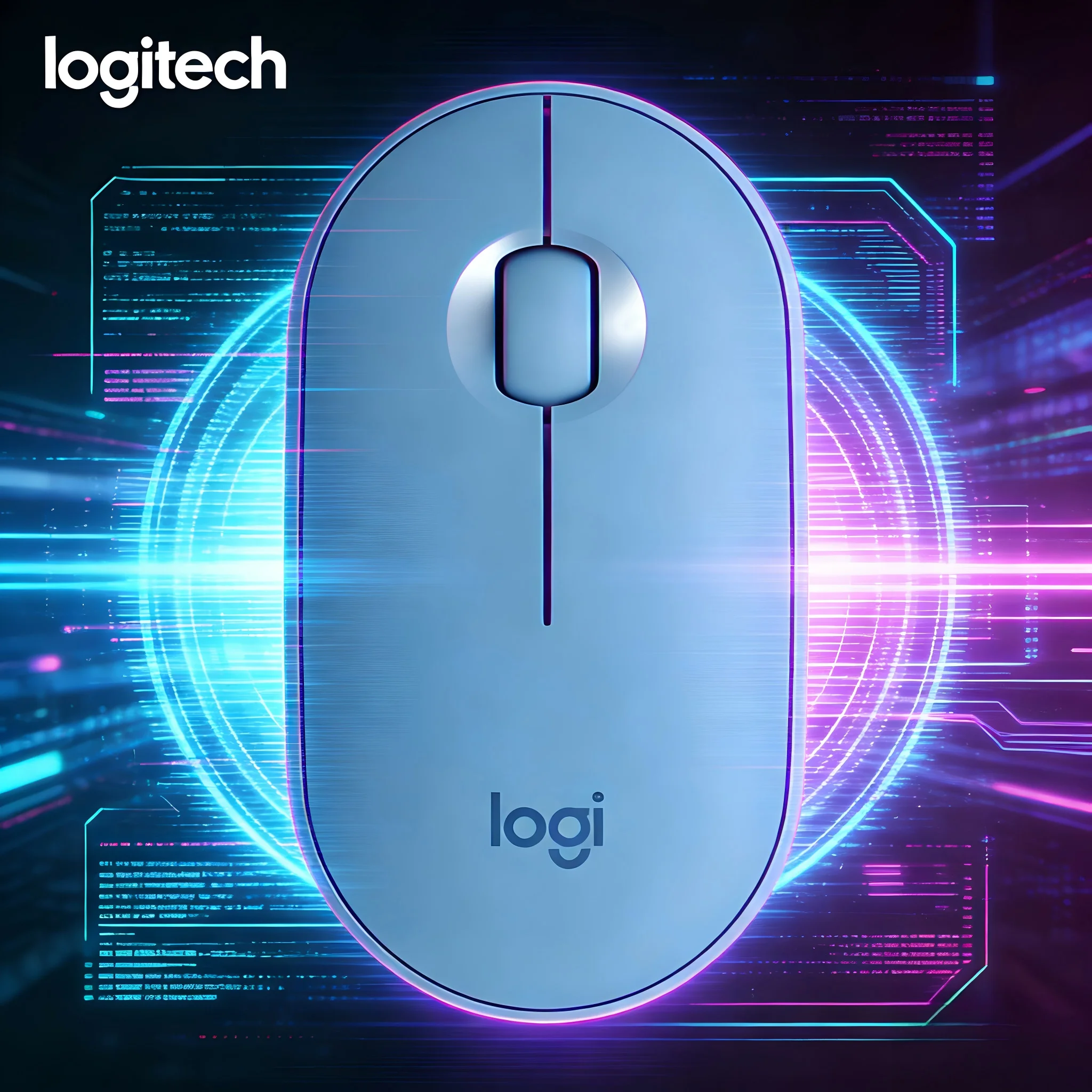 

Logitech M350 wireless dual-mode silent office mouse, compatible with tablets and laptops, with a wide range of universal mouse