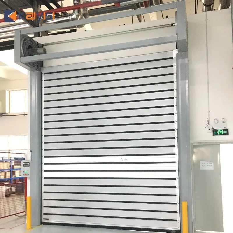 Customized Secure Turbine Fast Door High-frequency Opening and Closing Automatic Roll Up Industrial Door