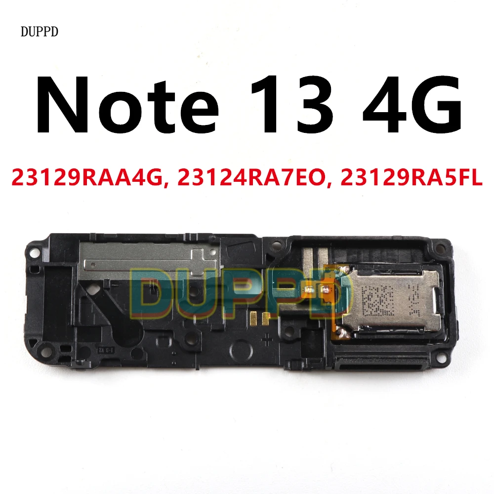 Loudspeaker For Xiaomi Redmi Note 13 4G 5G Note13 Loud Speaker Buzzer Ringer Sound Module Spare Parts