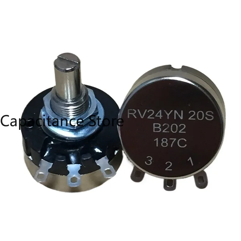 

5PCS RV24YN20SB202 B2K Single Circle Carbon Film Potentiometer is Affordable in Price