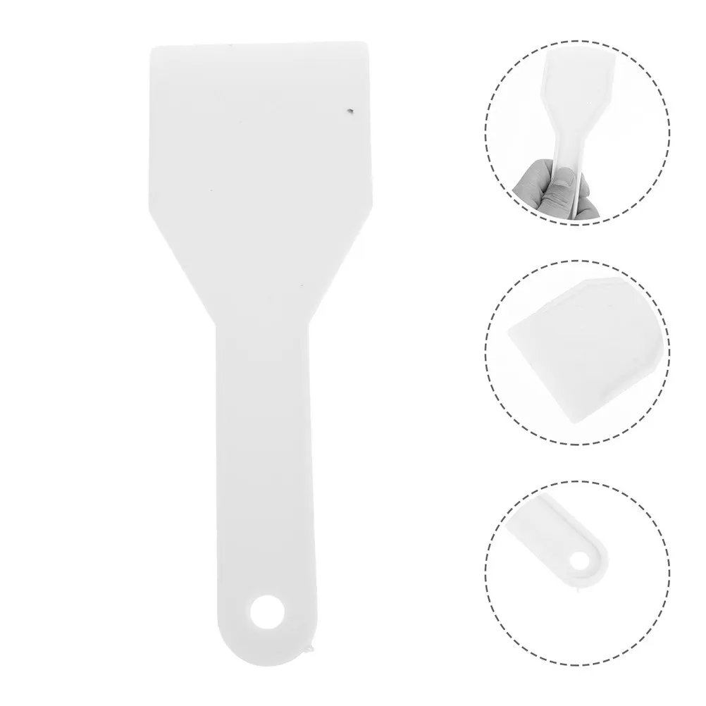 5Pcs Sturdy Reusable Ice Scraper for Refrigerator Freezer Stove Windows Bakeware Bathroom Kitchen Deicing Tool Hanging Design