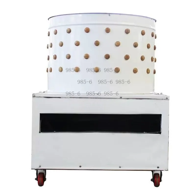 60-type poultry depilator equipped with motor, automatic feather removing machine for poultry processing