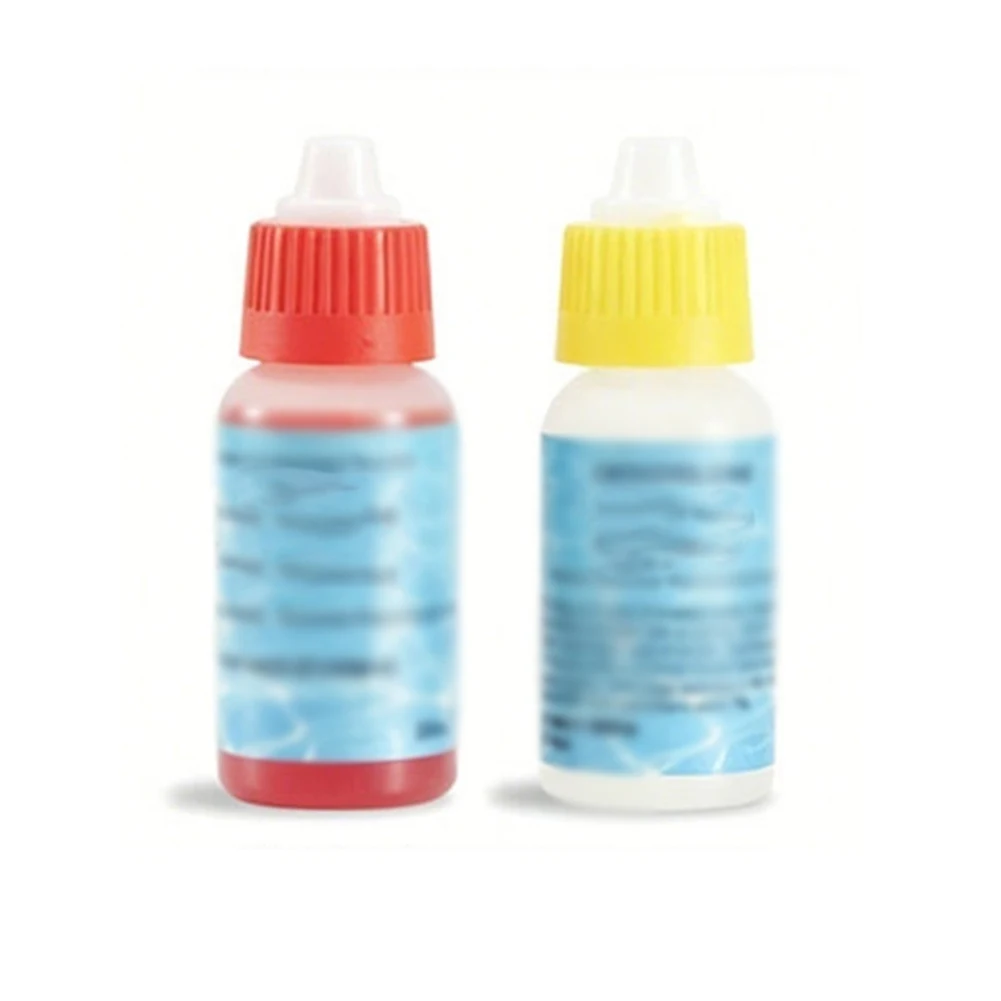 For Summer Swimming Season Pool Water Test Kit Fast Accurate Results Light Protected Bottle For Residential Pools