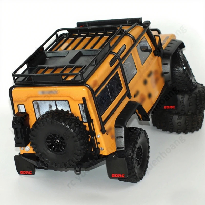 1Set Model Fender Simulation Soft Rubber Mud Flap Overall Molding Replacement Parts for 1/8 Scale MJX H8H RC Climbing Car
