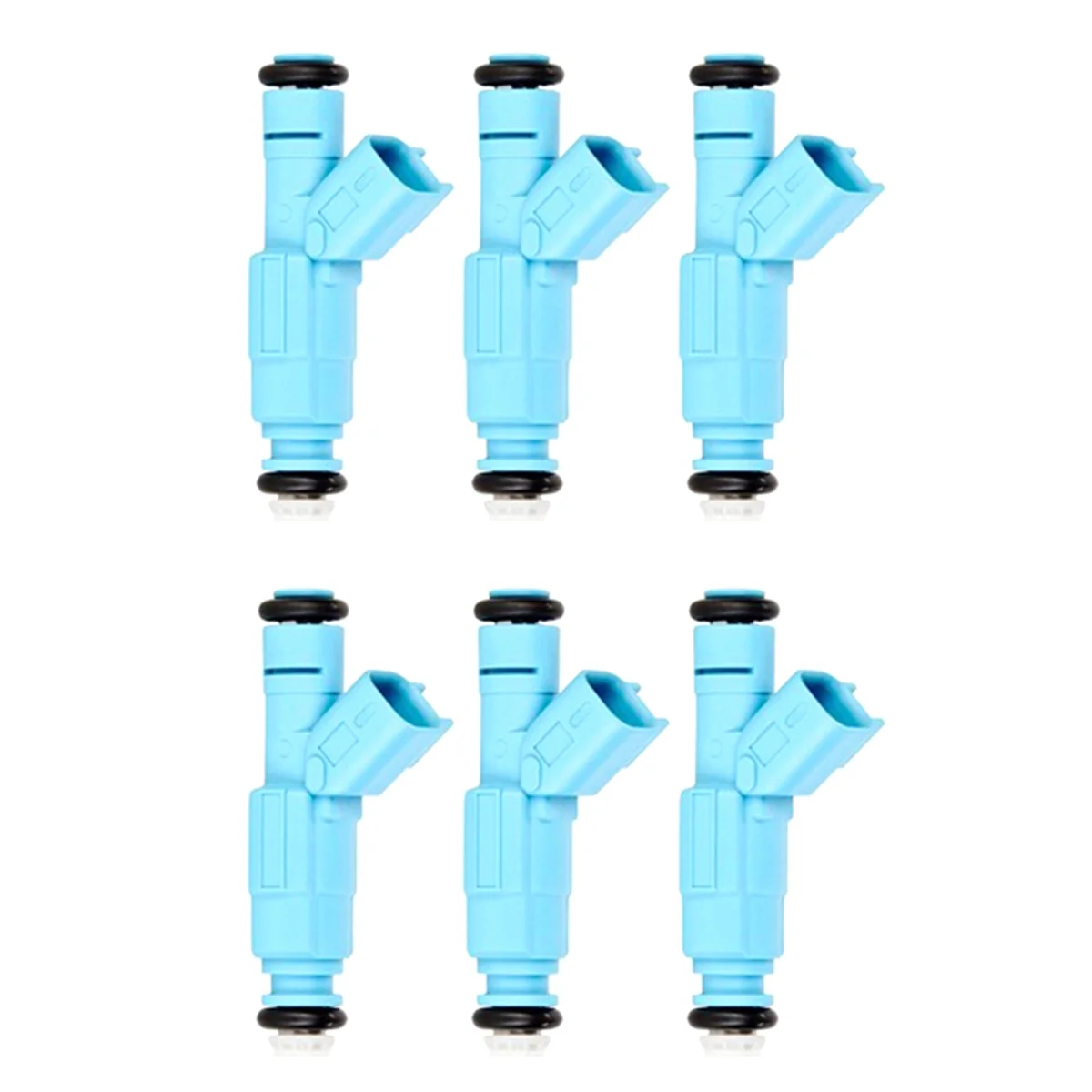 6 Pcs Fuel Injector 0280155972 FJ479 53031099 for 2002-2003 Jeep Liberty Dodge Ram 1500 3.7L