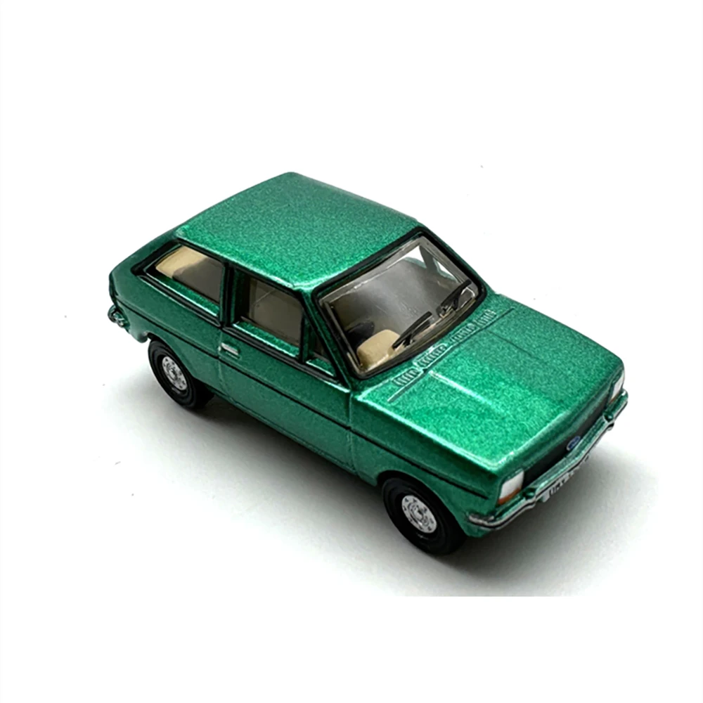 1:76 Scale Ford Fiesta Mk1 Emerald Green Alloy Die-cast Car Model