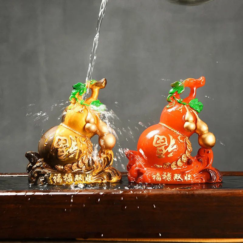 Creative color changing tea pet ornaments, exquisite items that can nourish and attract wealth, cabbage, gourd, decorations
