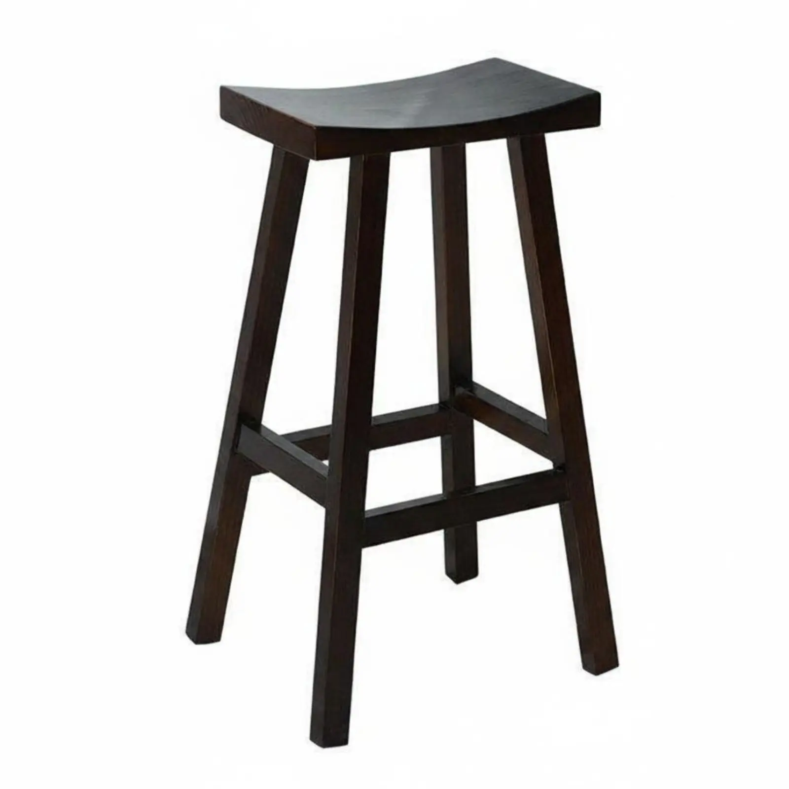 

Барный стул без спинки в минималистичном стиле, прочная конструкция, встроенная подставка для ног, для владельцев бизнеса, взрослых, ресторанов