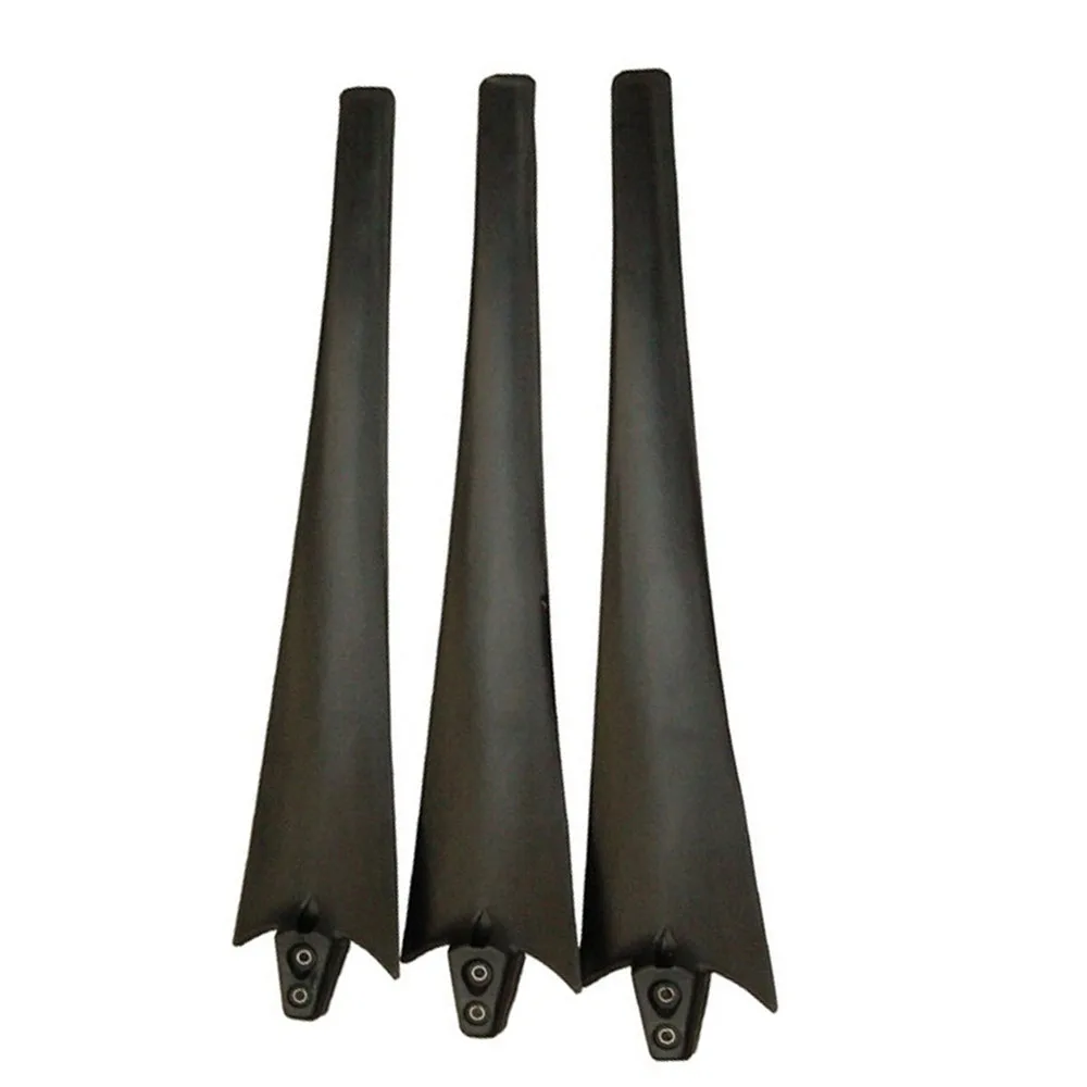 530mm-900mm Black/White Wind Generator Wind Turbines Blades High Strength Nylon Fiber Windmill Accessories