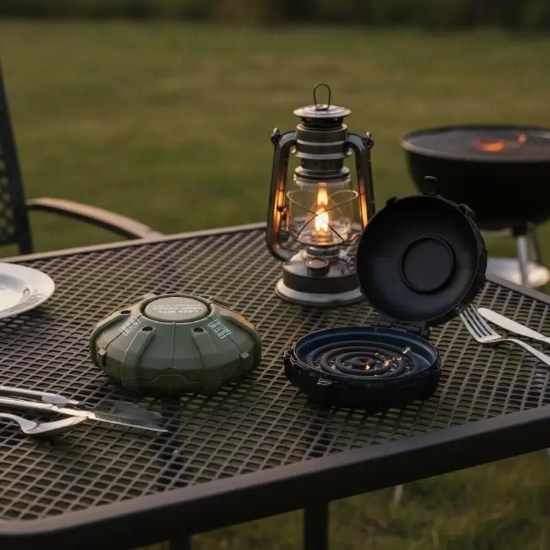 Mosquito-Repellent Incense Case Mosquito-Repellent Incense Burner For Indoor Outdoor Daily Use