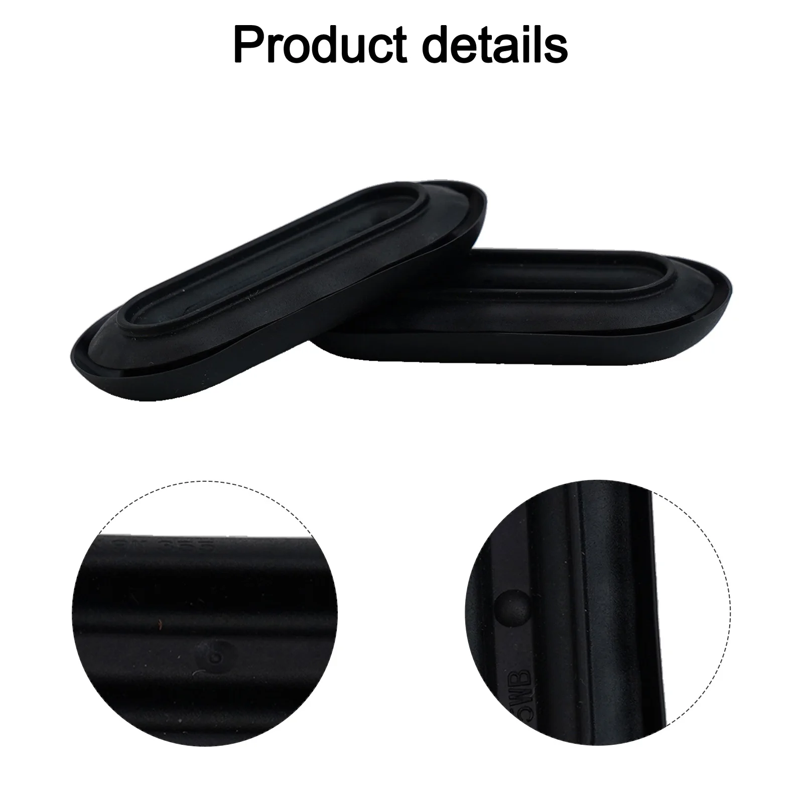 12PCS Car Cover Gasket Underbody Floor Assembly 45*20mm N91055001 Trunk Side Waterproof Seal Hot Melt Plug