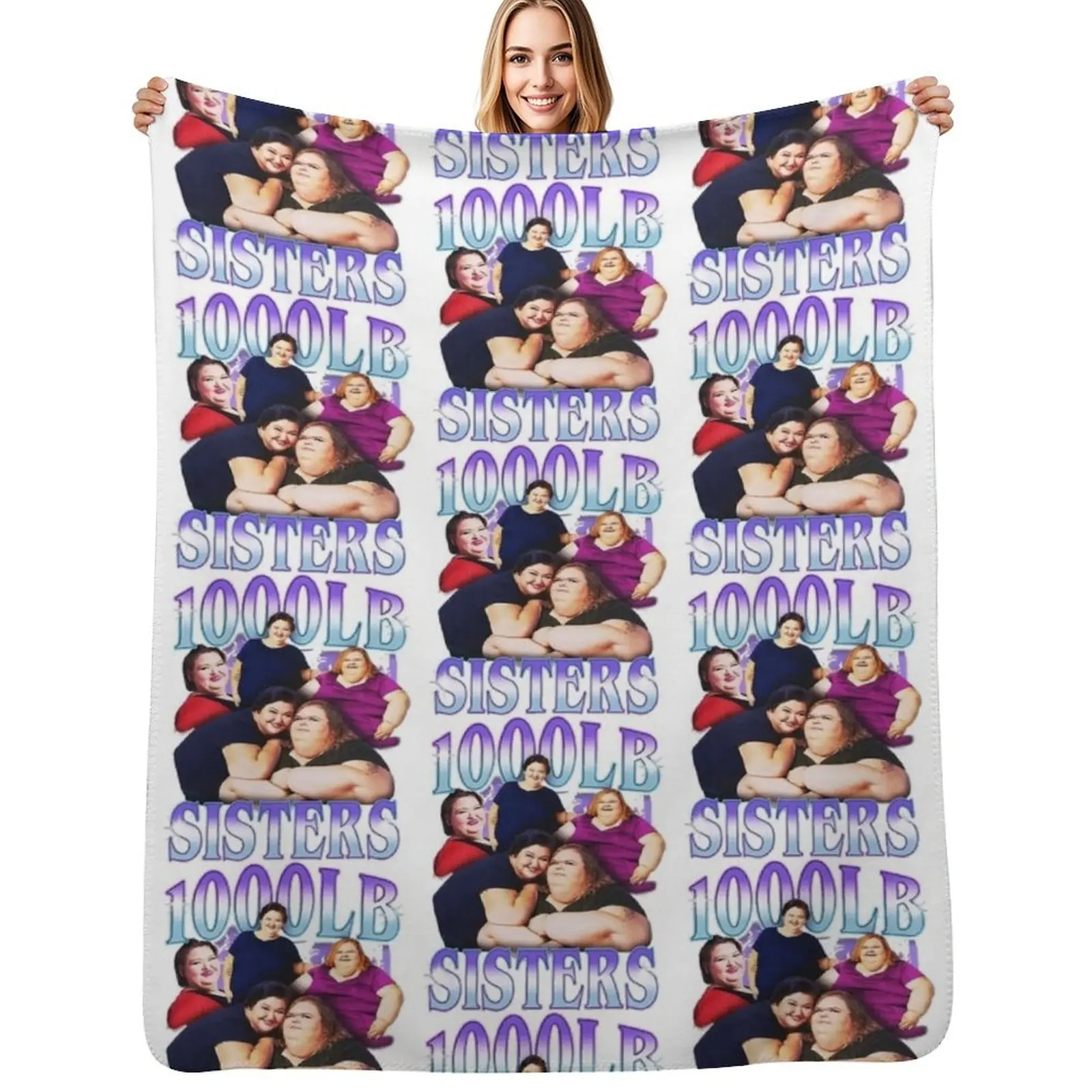 

1000LB Sisters Throw Blanket Blankets For Baby Furry For Decorative Sofa Picnic Blankets