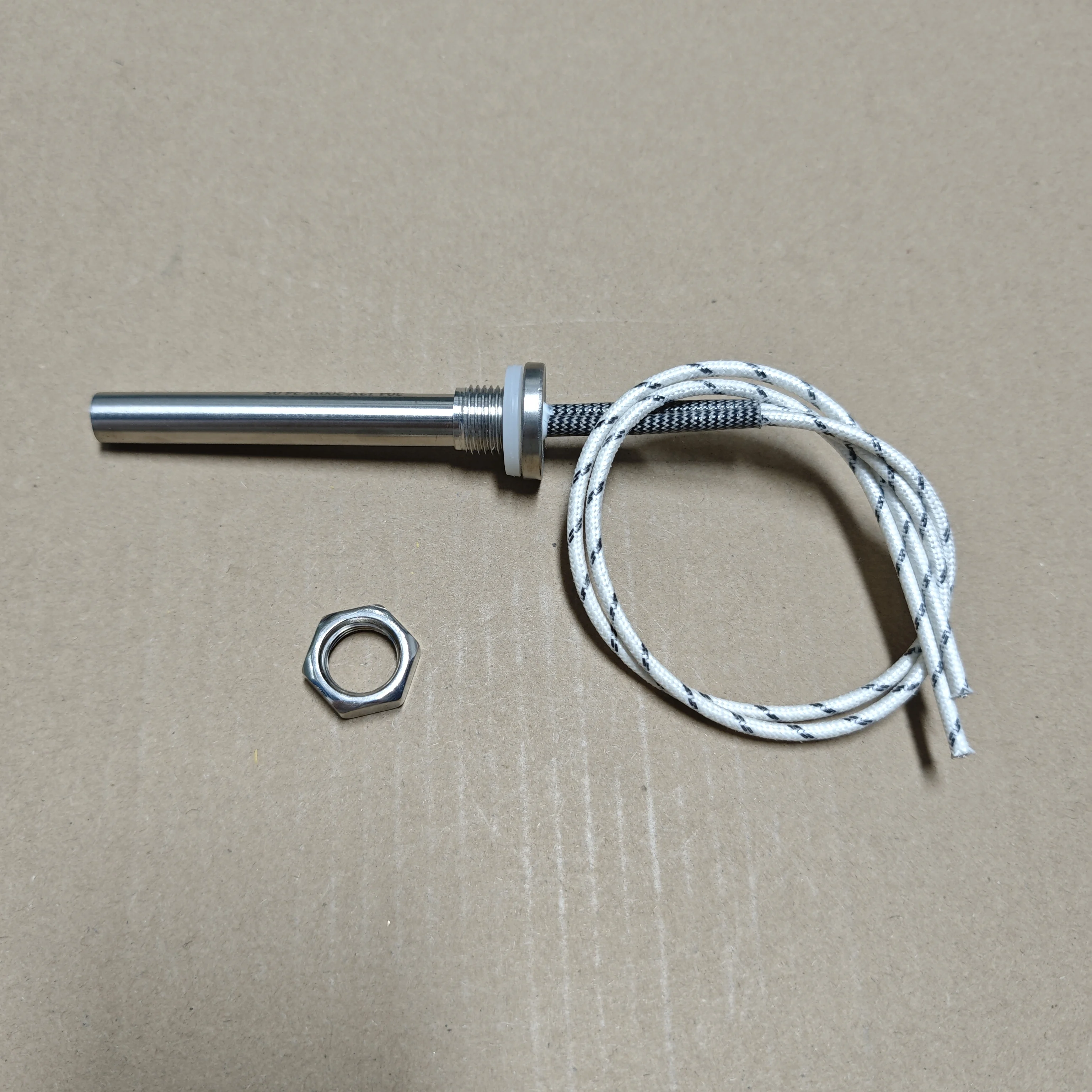220v Heating Element 12mm Tubular Heater SS 304 Immersion M16 Thread Cartridge Heater 500w/800w/1000w/1200w