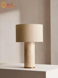 Nordic Minimalist Modern Marble Table Lamp LED E27 Designer Art Decorative Desk Lights Living/Model Room Bedroom Bedside Study