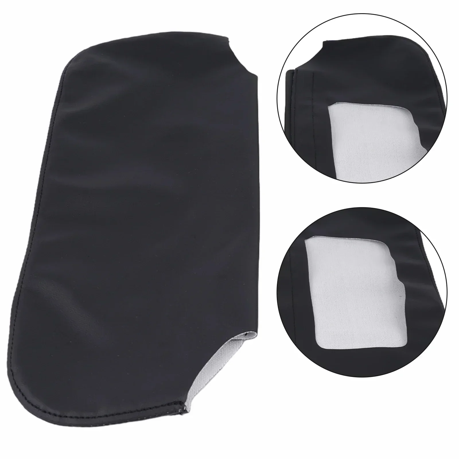 Brand New Sun Visor Cover Leather Cover 2pcs Front Left Right Microfiber Leather Mouldings Trim Sun Visor Trim