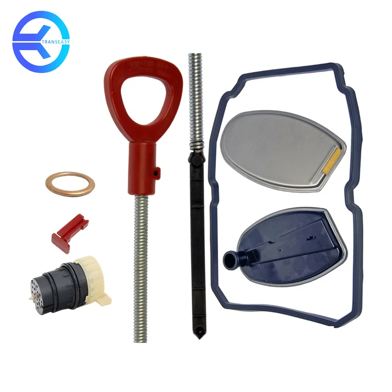 

Комплект для обслуживания 5-ступенчатой коробки передач 722.6 140589152100 с щупом уровня масла, премиум-комплект для Mercedes-Benz W163 W168 W203 W208