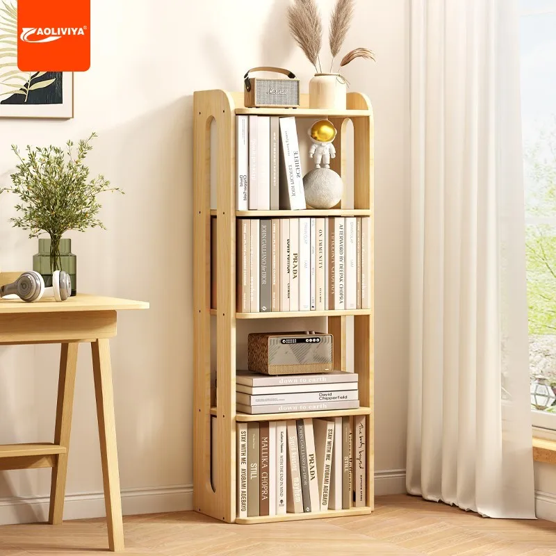 aoliviya-estanteria-de-madera-maciza-estanteria-para-ninos-de-piso-a-techo-pared-del-dormitorio-pequeno-gabinete-estrecho-estante-hogar-simple