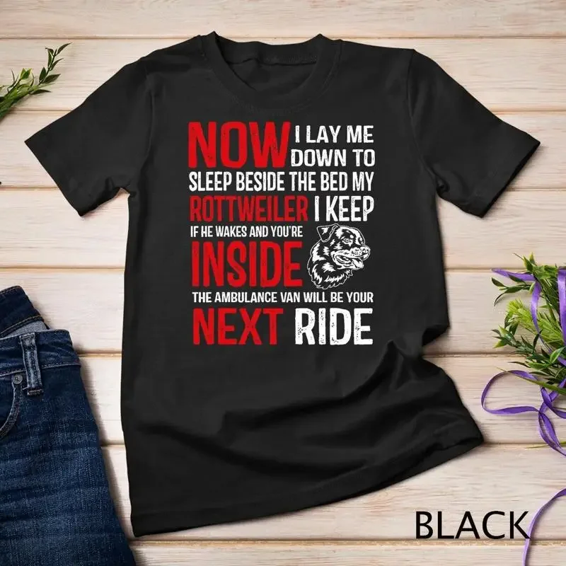 Rottweiler shirt dog shirt dog lover gifts for women Unisex T shirt