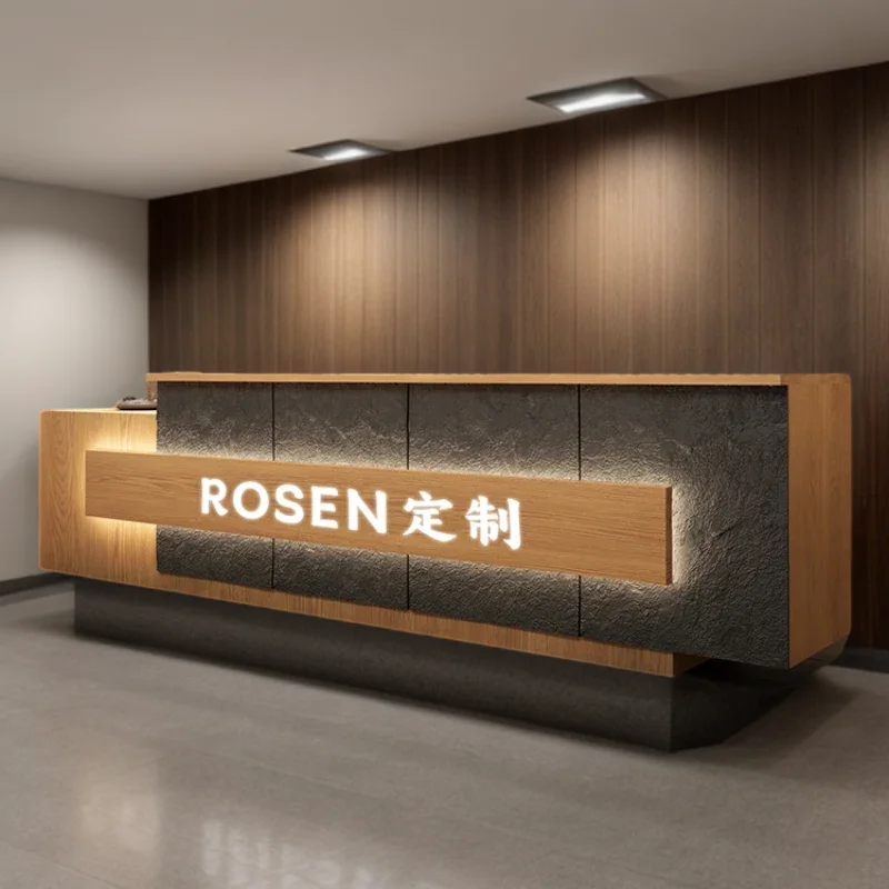 

Reception Counter Desk Atril Customer Center Tables Front Beauty Salon Desks Pulpito Office Business Table Entrance De Counters