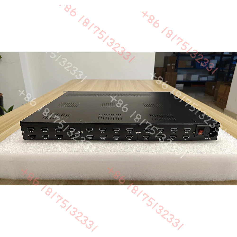 Neues Produkt zum Rundfunk von TV-Geräten R FModulator 8HD zu R F DVB-C DVB-T ATSC ISDBT H264 Encoder-Modulator