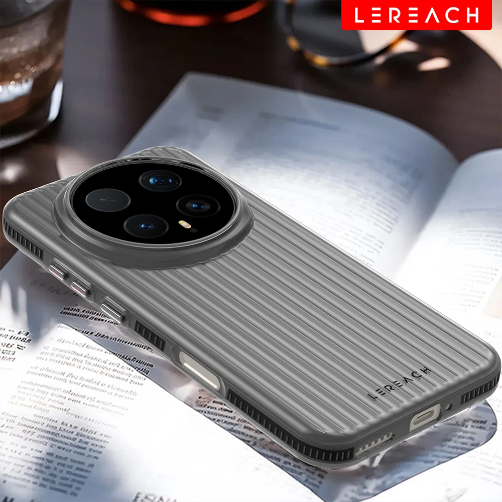 Lereach for Honor Magic 8 Pro Magic 8 Corrugated Matte Phone Case Anti-Slip Slim Fingerprint-Resistant Multi-Color Options