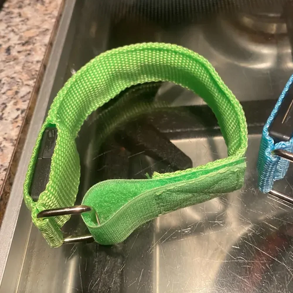 1 قطعة/2 قطعة ليلة تشغيل شارة مصباح ليد الرياضة في الهواء الطلق حزام الأمان الذراع الساق تحذير معصمه الدراجات دراجة دراجة أضواء