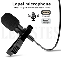 High Fidelity External Microphone Sport Camera Action Camera Micro USB Connector Cable Length 1.5M V39 V316