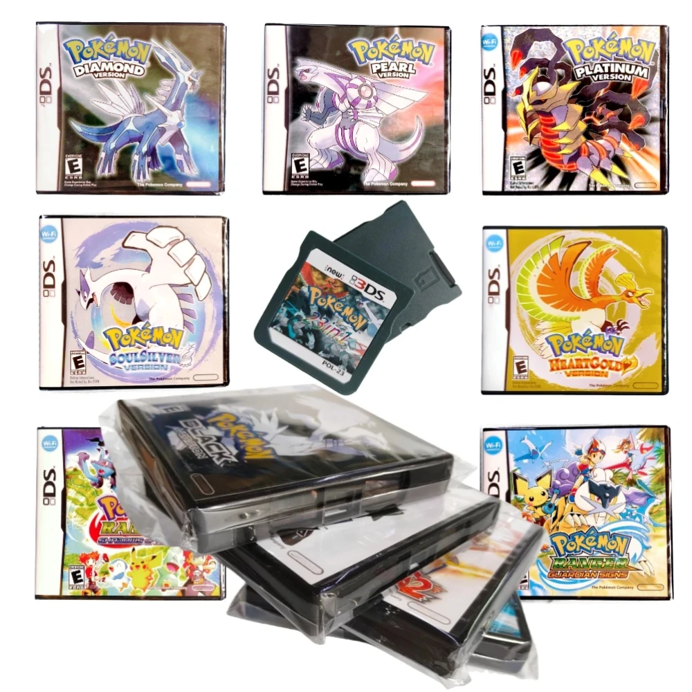 pokemon soulsilver game card Pokemon HeartGold SoulSilver Rulebook TCG Card Game Rare| Dungeons and  Joypads main image 0