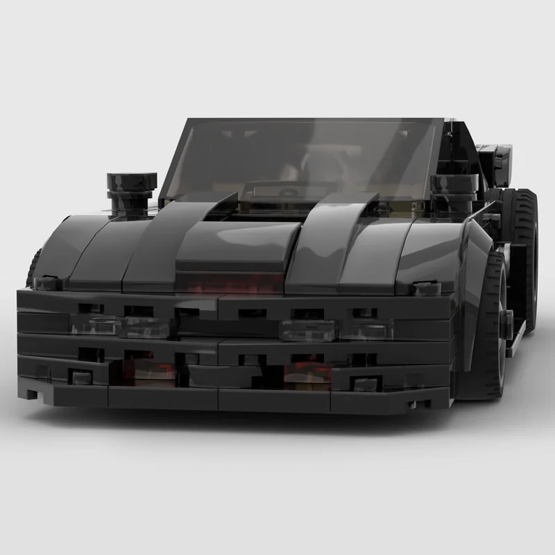 330 قطعة سرعة Hypercar 1982 بونتياك فايربيرد ترانس آم كيت بايكس الذروة MOC تخصيص وحدات بناء لتقوم بها بنفسك لعبة عيد الميلاد هدية #3