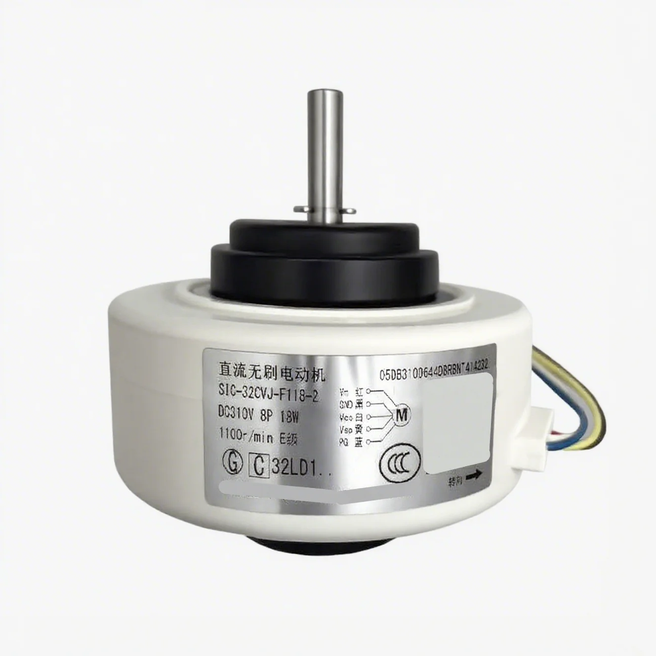 

New For Air Conditioner SIC-32CVJ-F118-2 DC Fan Motor DB31-00644D DC310V 8P 18W 1000r/min Conditioning Parts