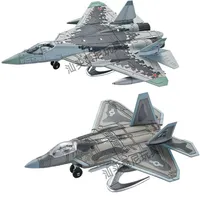 kawaii cool stuff:27cm simulation F22 F35 fighter aircraft,B2 bomber military model building blocks,toys for kids,funny gift set