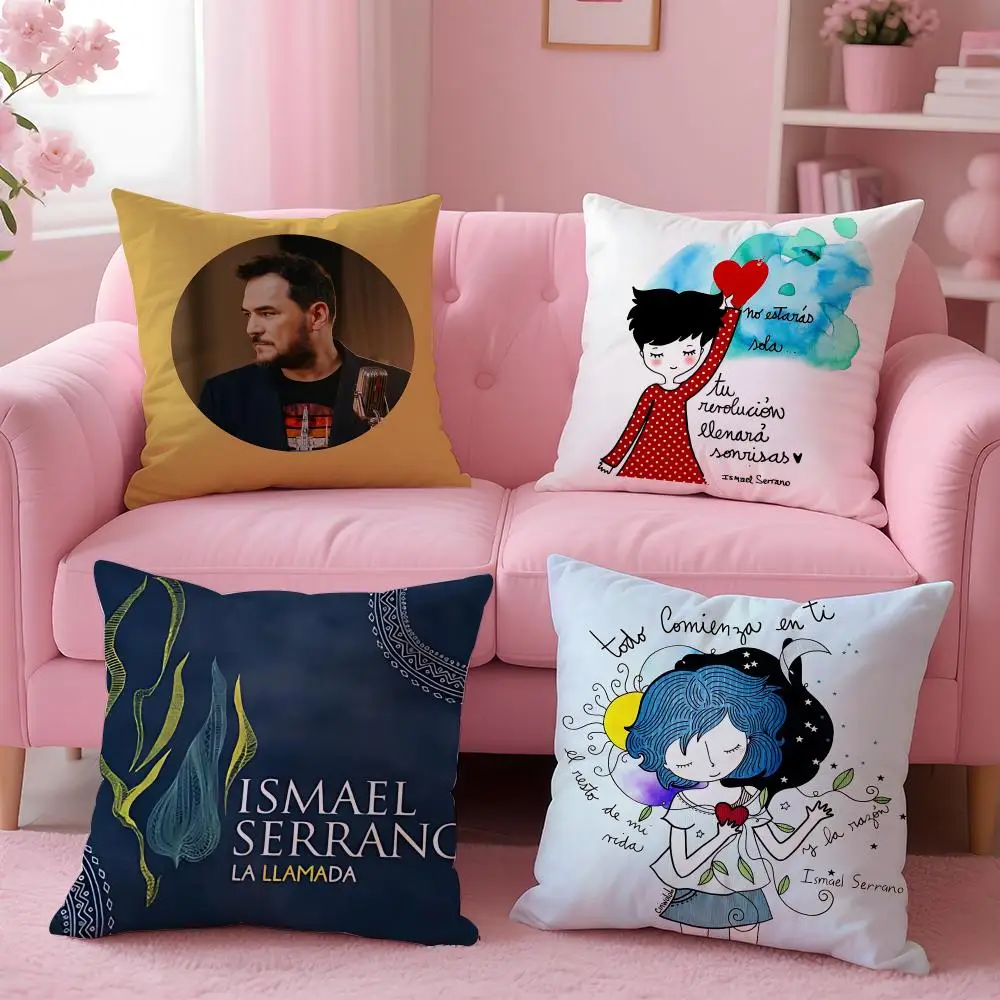 Band IIsmael Serranoing Cushion Cover Cushion Cover Set 4Pcs 50x50 45x45 40x40 Pillowcase Decorative Sofa Home Decor