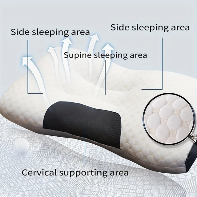 1 PC Soft Knitted Neck Pillow Pillow Core, Removable Cover For Sleeping Comfort 5 1 PC Soft Knitted Neck Pillow Pillow Core, Removable Cover For Sleeping Comfort 5