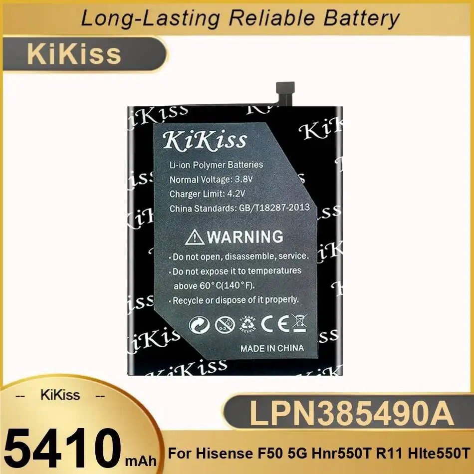 

LPN385490A 5410Mah For Hisense F50 5G HNR550T R11 HLTE550T Premium Replacement Long-Lasting Performance Mobile Phone Battery