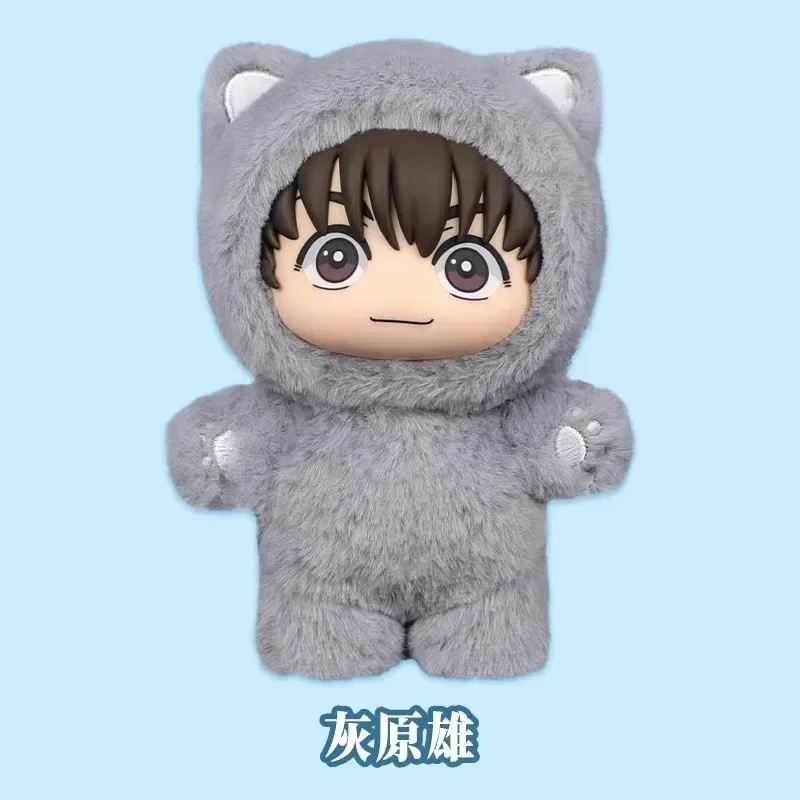 NEW BANDAI Jujutsu Kaisen 2 Cat Ear Plush Series Blind Box Mystery Box Anime Character Room Decoration Halloween Children's Gift